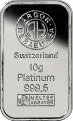 10g Platinum Bullion